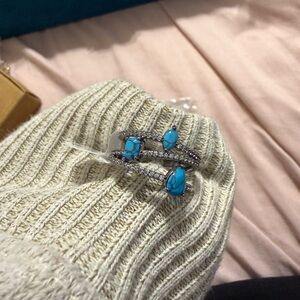 Bomb Party Tangled in Orbit turquoise size 8